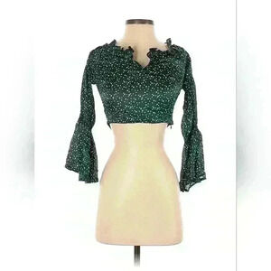 Franco size small long sleeve blouse